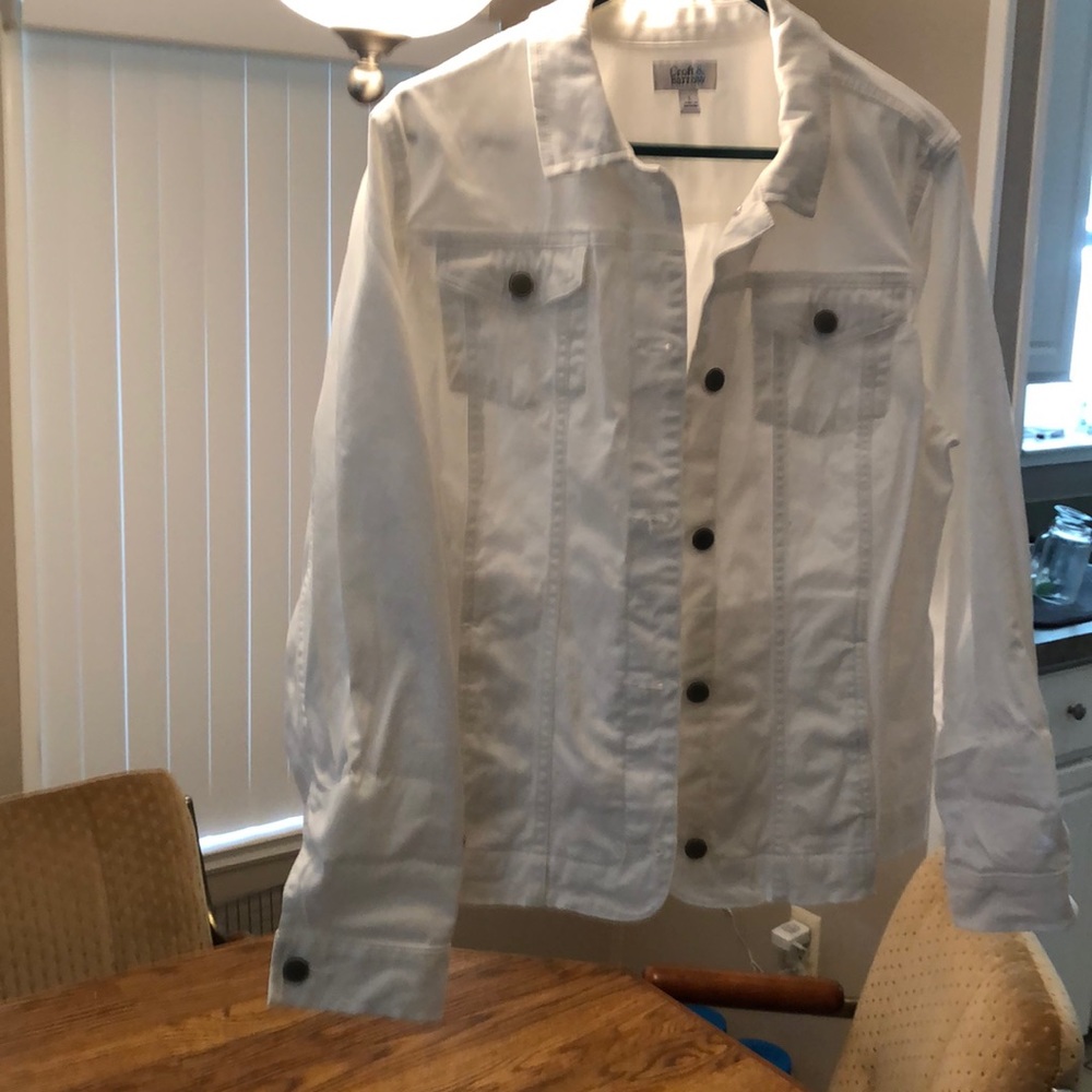 White Light Jacket, never been worn.